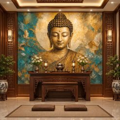 Tranh Dán Tường Phòng Thờ