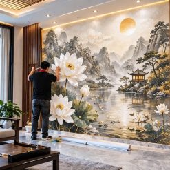 Tranh Dán Tường Phòng Khách HD008