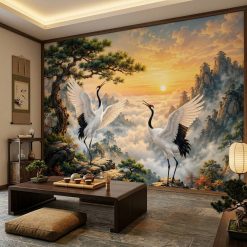 Tranh Dán Tường Phòng Trà